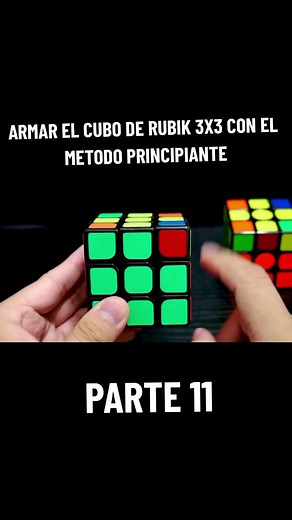 Armar el Cubo de Rubik 3x3 con el Método Principiante