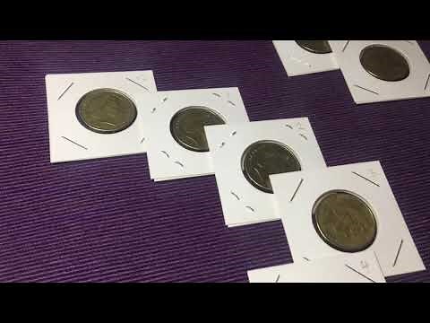 Australian Coin Errors - 2001 $1 Centenary of Federation Rotation upset error coins