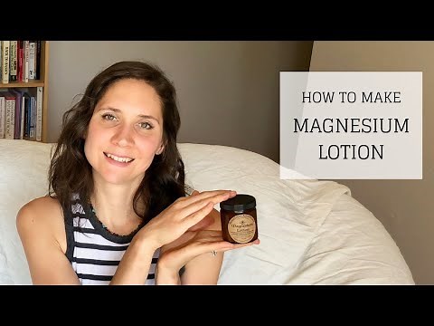 How to Make Magnesium Lotion | DIY Tutorial | Bumblebee Apothecary