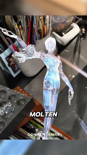 He Shapes Glass Without Machines❓