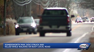 Man and his dog struck and killed in Somersworth, police say
