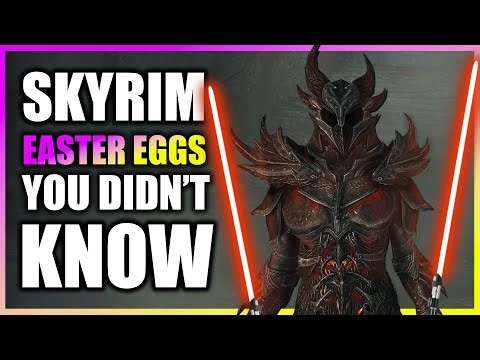 Every Single SKYRIM Easter Egg You Didn't Know