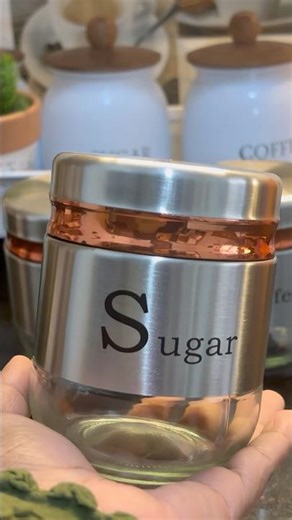 Tea sugar coffee container | #flipkarthaul @meeshoapp