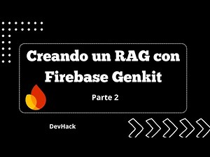 Creando un RAG usando Firebase Genkit y TypeScript