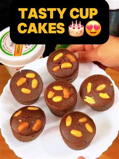 Healthy Peanut Butter Cupcakes | No Flour Mold Needed? Soft & Easy Homemade Treat #PeanutButterCupcakes #HealthyBaking #EasyDessert #TikTokRecipes #HomeBaking Healthy peanut butter cupcakes, easy cupcake recipe, no mold cupcakes, homemade cupcakes, protein cupcakes, soft cupcakes, easy baking recipe, healthy dessert, quick snack recipe, baking at home, viral food recipe, simple cupcake recipe