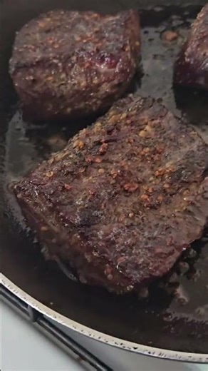 getting a good #system to #cook the #best #venison #steaks #meat #hunting #grill #shorts #viral