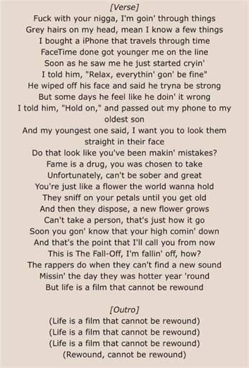 The Metaphor of self reflection❤️. “Bombs in the Ville. J Cole_The fall Off.