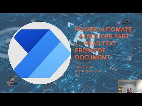 Power Automate – AI Builder Part 1 – Read text from PDF document