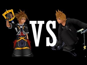 Dissidia 012 - Sora vs Roxas