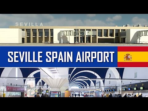 SEVILLE AIRPORT (SVQ) SPAIN Airport TOUR ✈️ Airport REVIEW AEROPUERTO DE SEVILLA