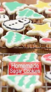 Easy Homemade Sugar Cookies