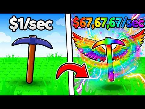 I Made $1,476,942 By Mining In Roblox Dig Legends