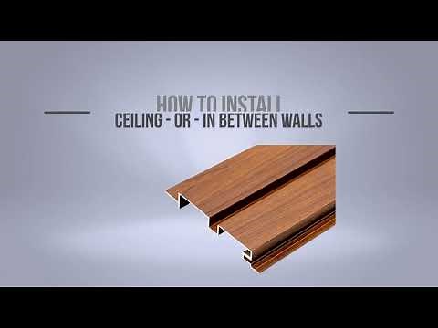 How to Install Ceiling Cladding or In-Between Walls | GTO Aluminum
