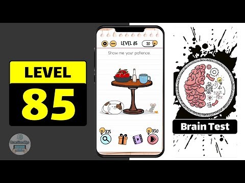 Brain Test Level 85 Walkthrough