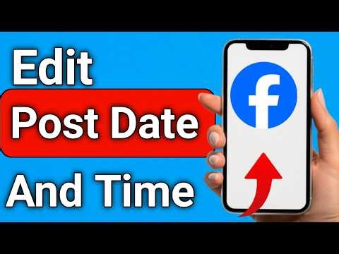 How to Edit Facebook Post Date and Time