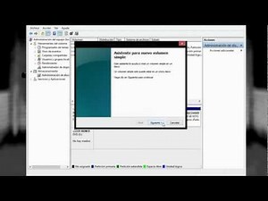 Como crear una particion Windows 8