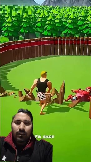 funny 🤣 gameबाड़ लगाते ही बवाल हो गया! 😂 भालू आ गया सब डर के भागे! 🐻🔥