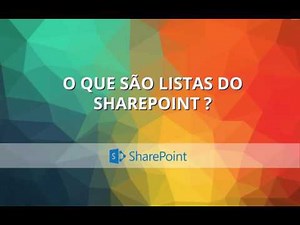 Curso - SharePoint Online - O que são listas do SharePoint