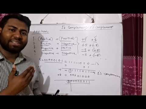 ২ এর পরিপূরকের মাধ্যমে বাইনারি যোগ ও বিয়োগ | Binary Addition Subtraction Using 2's Complement
