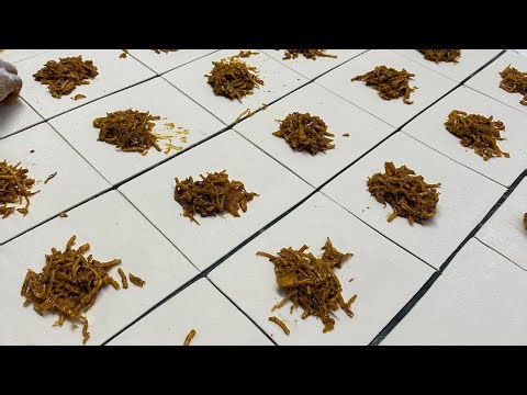 Factory में Fuff कैसे बनता देखिए || Fuff Recipe Video