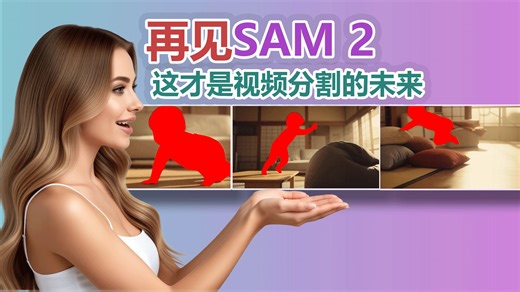 AI视频分割迎来核弹级突破！SEC模型深度解析：它如何“理解”画面，完胜SAM 2？