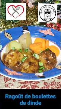 Ragoût de boulettes de dinde en 1 minute