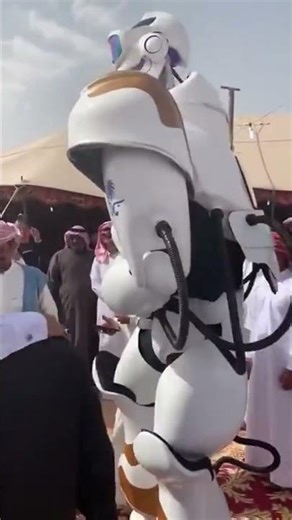 When Technology Meets Tradition: Robots performing the Saudi Ardah! 🇸🇦🤖