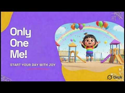 Only One Me! 🥰 | Kids Song About Being Unique | Preschool Nursery Rhyme | Toddler Learning
