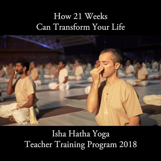 Isha Hatha Yoga Teacher Training Designed by Sadhguru – Now Open for Registration! 🙌 Learn the ancient practice of hatha yoga in all its purity and vibrancy. The program will be taught as a living experience in the consecrated space of the Isha Yoga Center in India, for a period of 5 months. | Isha Foundation
