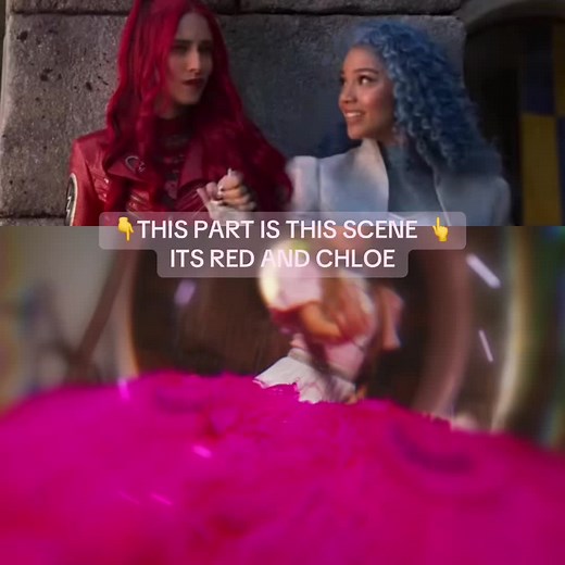 Red and Chloe — Descendants Wicked Wonderland Scene