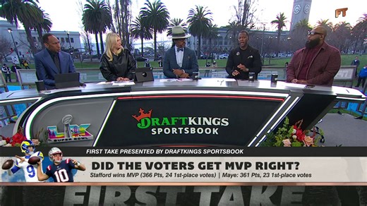 "It solidifies him as a first ballot Hall of Famer. It puts him in the top 10 of quarterbacks that's ever played this game." —Ryan Clark on Matthew Stafford winning NFL MVP | ESPN First Take