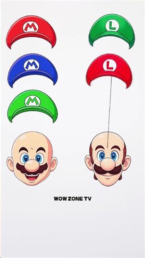 The Super Mario Galaxy Movie Cap Rope Correcting Challenge Game😁 DIY Easy Paper Game Ideas #trending