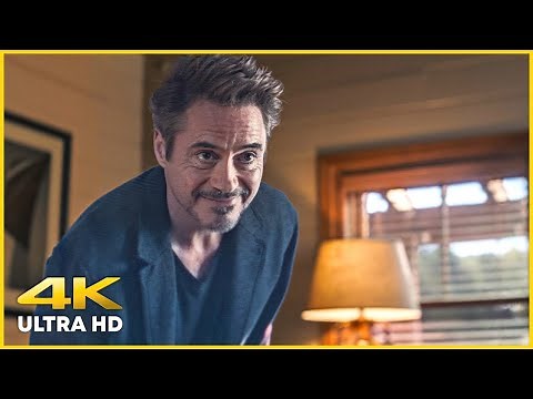 Tony Stark Final Message "I Love You 3000" | Avengers Endgame (Open Matte) [4K UHD]