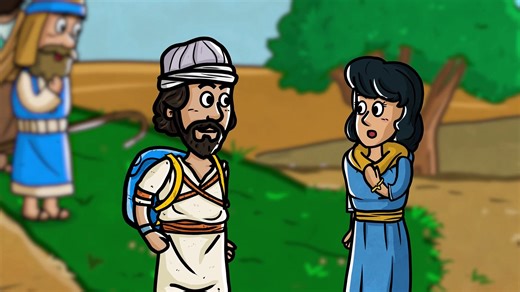 Jacob trabaja para Labán ⛏️ | Historia de la Biblia | Mi Primera Biblia | 13