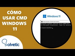 Cómo Usar CMD en Windows 11✔️