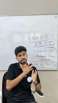 What’s CDX3.0❓ Watch till end‼️#thecodingacademy #coding #codeprep #hackathon