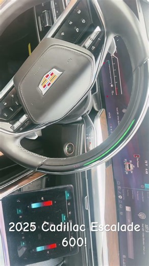 2025 Cadillac Escalade 600: Start Up / Interior!