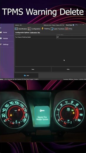 Chevrolet Camaro Service Tire Monitoring System TPMS Removal #camaross #chevrolet #camaro