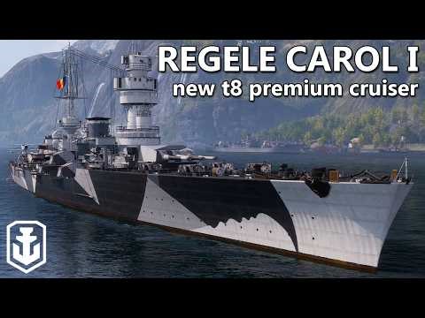 New Premium Cruiser: Regele Carol I (World of Warships)
