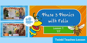 Phase 3 Phonics Lesson 7 'zz' Video