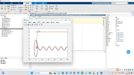【路径跟踪】基于matlab PID和MPC控制算法路径跟踪【含Matlab源码 6842期】