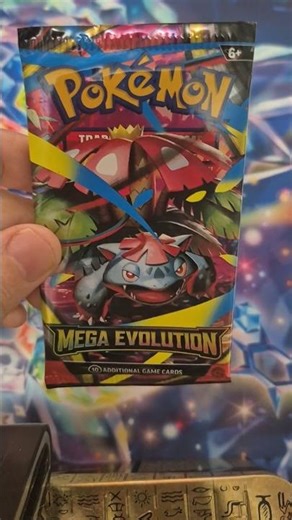 One Pack Magic?! Pokemon Mega Evolution Venusaur Art!