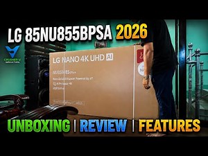 LG 85NU855BPSA UNBOXING | REVIEW | PRICE
