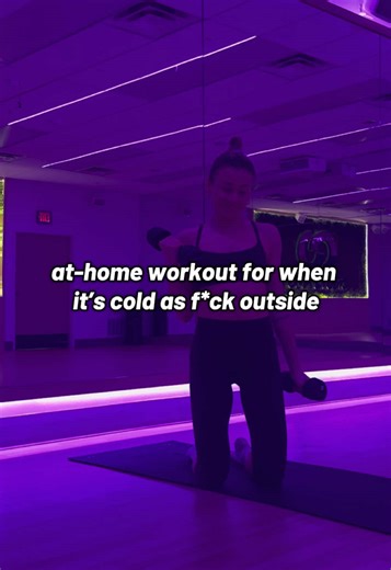 30ish-minute at-home workout if you’re trapped inside this weekend! ❤️‍🔥 these are a few of my go-to moves in the studio and I’ll even drop my Spotify for some workout tunes in the comments 💋🪩💕⚡️ #groupfitness #fitness #workout #homeworkout #texas