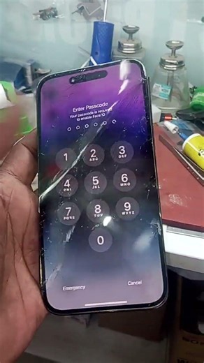 iPhone Front & Back Glass Replacement 🔥 Full Restoration | Satisfying Repair #Shorts #repairclinic