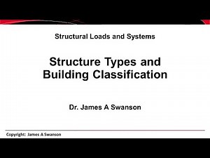 Structure Types and Building Classification