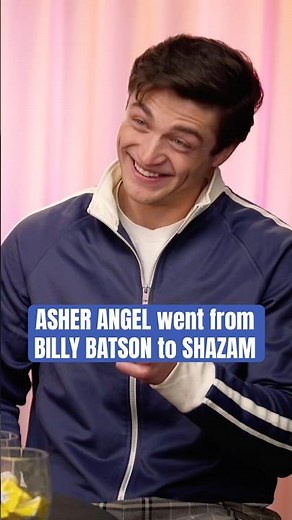 ASHER ANGEL went from BILLY BATSON to SHAZAM 😍 #billybatson #shazam #superhero #andimack #actor