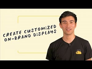 How do I Create Customised On-Brand Displays? - Screen Hack Friday EP4
