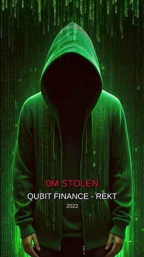 $80M STOLEN from Qubit Finance - REKT 😱 #shorts #crypto