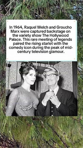 Raquel Welch and Groucho Marx: Backstage 1964 📺